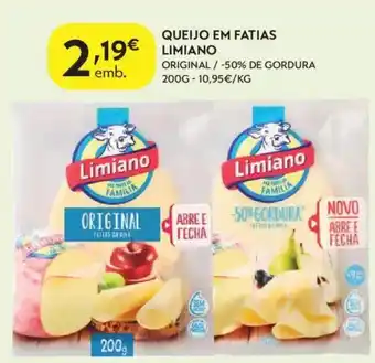 Queijo em fatias limiano