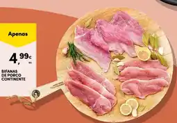 Continente Bifanas de porco continente promoção