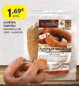 Spar Alheira topitéu promoção