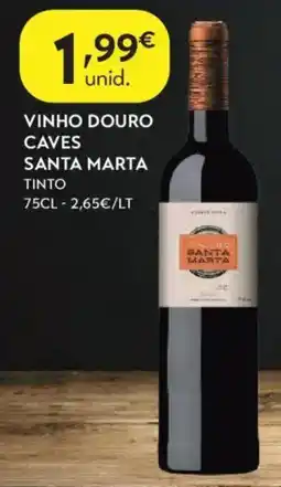 Spar Vinho douro caves santa marta tinto promoção