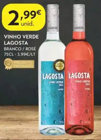 Vinho verde lagosta