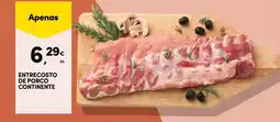 Continente Entrecosto de porco continente promoção