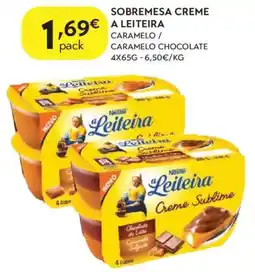 Spar Sobremesa creme a leiteira promoção