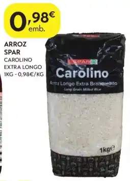 Spar Arroz spar carolino extra longo promoção