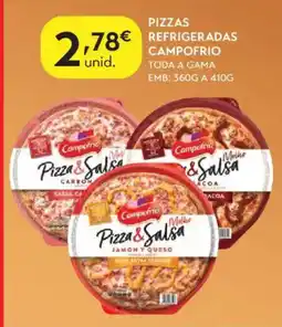 Spar Pizzas refrigeradas campofrio promoção