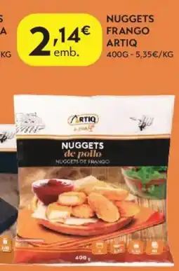 Spar Nuggets de frango artiq promoção