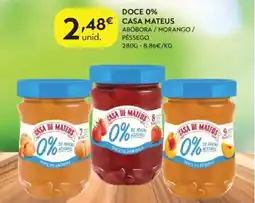 Spar Doce 0% casa mateus promoção