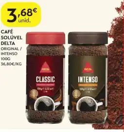 Spar Café solúvel delta promoção