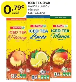 Spar Iced tea spar promoção
