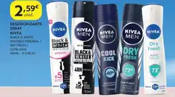 Spar Desodorizante spray nivea promoção
