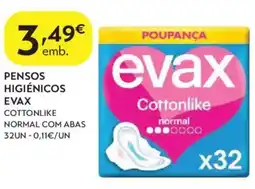 Spar Pensos higiénicos evax promoção