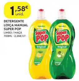 Spar Detergente loiça manual super pop promoção