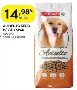 Spar Alimento seco p/ cão spar promoção