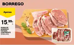 Continente Perna de borrego fatiada continente (embalada) promoção