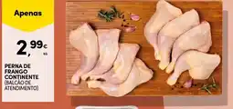 Continente Perna de frango continente promoção