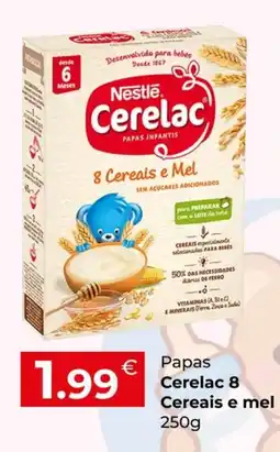 Miranda Supermercados Papas Cerelac 8 Cereais e Mel promoção