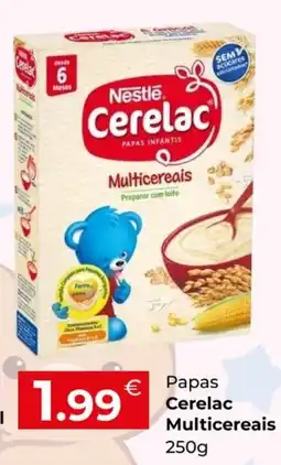 Miranda Supermercados Papas Cerelac Multicereais promoção