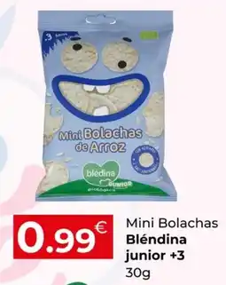 Miranda Supermercados Mini Bolachas Bléndina junior +3 promoção