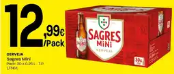 Intermarché Cerveja Sagres mini promoção