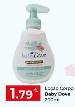 Miranda Supermercados Loção Corpo Baby Dove promoção
