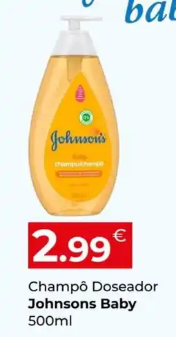 Miranda Supermercados Champô Doseador Johnsons Baby promoção
