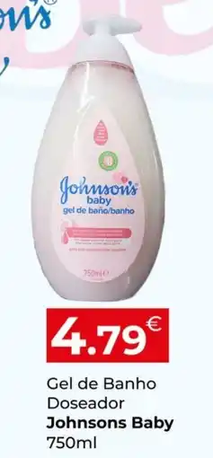 Miranda Supermercados Gel de Banho Doseador Johnsons Baby promoção