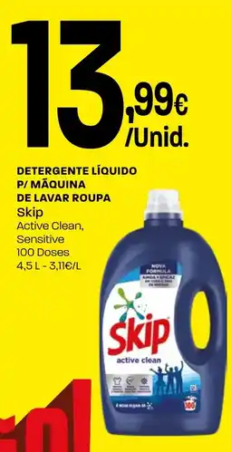 Intermarché Detergente líquido p/ máquina de lavar roupa skip promoção