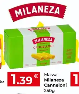 Miranda Supermercados Massa Milaneza Canneloni promoção