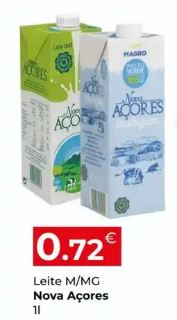 Miranda Supermercados Leite M/MG Nova Açores promoção