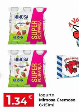 Miranda Supermercados logurte Mimosa Cremoso promoção