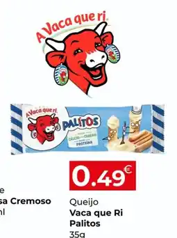Miranda Supermercados Queijo Vaca que Ri Palitos promoção