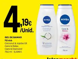 Intermarché Gel de banho Nivea promoção