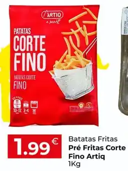 Miranda Supermercados Batatas Fritas Pré Fritas Corte Fino Artiq promoção