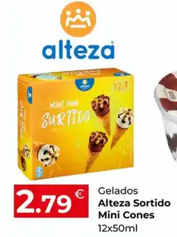Miranda Supermercados Gelados Alteza Sortido Mini Cones promoção