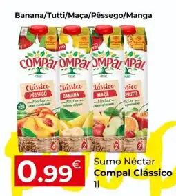 Miranda Supermercados Sumo Néctar Compal Clássico promoção