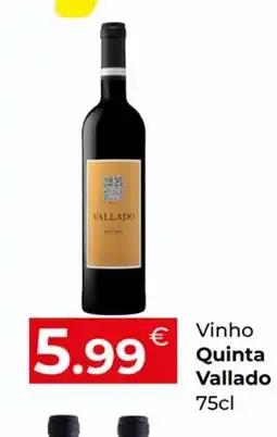Miranda Supermercados Vinho Quinta Vallado promoção