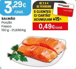Intermarché Salmão Porção Fresco promoção