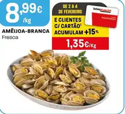 Intermarché Amêijoa-branca fresca promoção