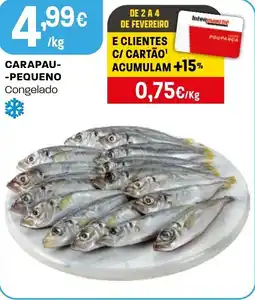 Intermarché Carapau-pequeno promoção