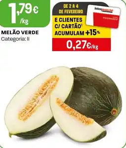 Intermarché Melão verde promoção