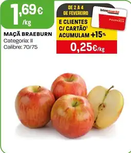 Intermarché Maçã braeburn promoção
