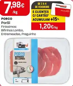 Intermarché Porso PorSi promoção