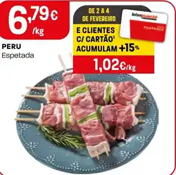 Intermarché Peru Espetada promoção