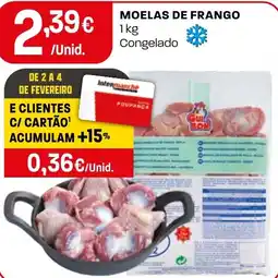 Intermarché Moelas de frango promoção