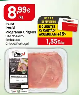 Intermarché Peru PorSi Programa Origens promoção
