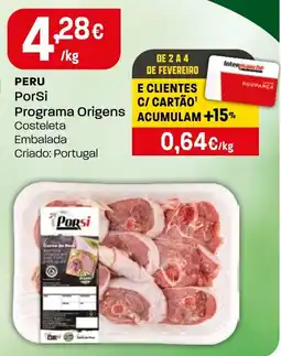 Intermarché Peru PorSi Programa Origen promoção
