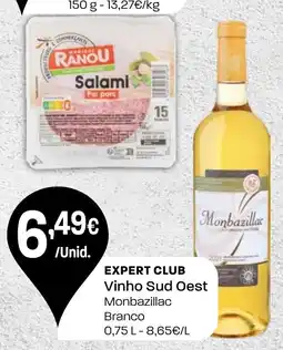 Intermarché Expert club Vinho Sud Oest promoção