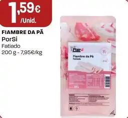Intermarché Fiambre da pā PorSi Fatiado promoção
