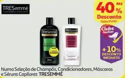 Auchan Numa Seleção de Champôs, Condicionadores, Máscaras e Séruns Capilares TRESEMMÉ promoção