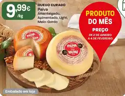 Intermarché Queijo curado Paiva promoção